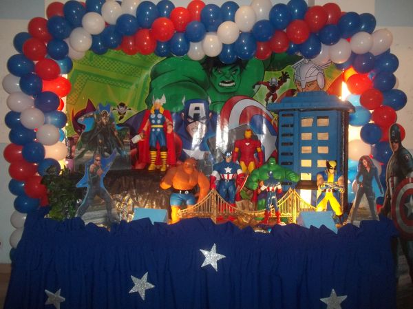 Decoração Vingadores